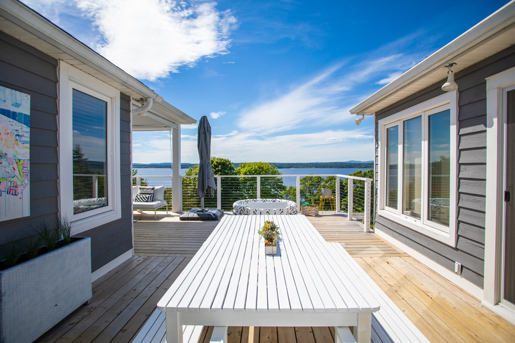 New Deck That Is Vacationland & 2 Bathroom Renovations Rothesay Real Estate