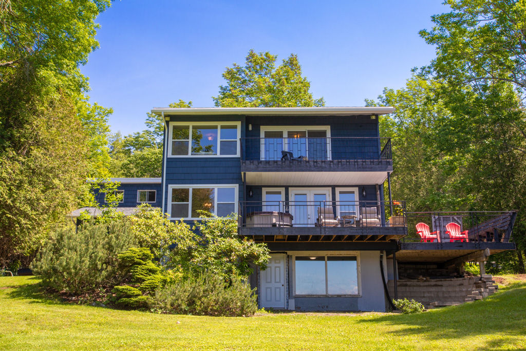 Waterfront Cedar Shake Home in Millidgeville Rothesay Real Estate