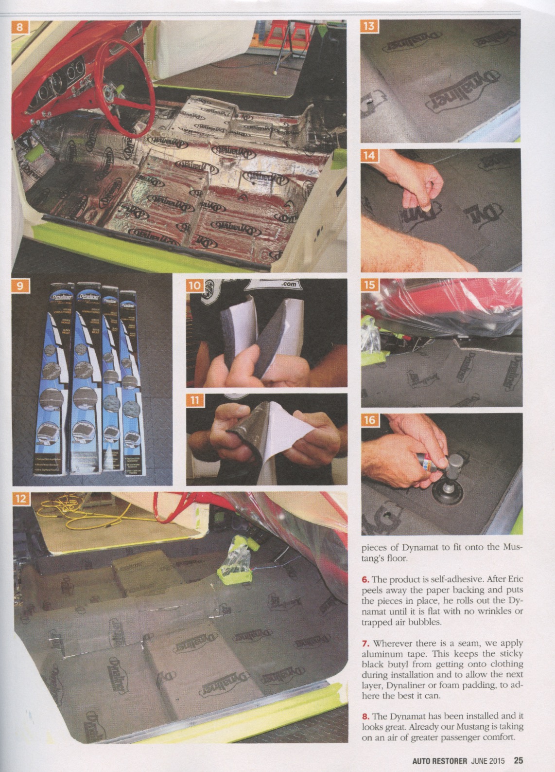 Installing Automotive Carpet