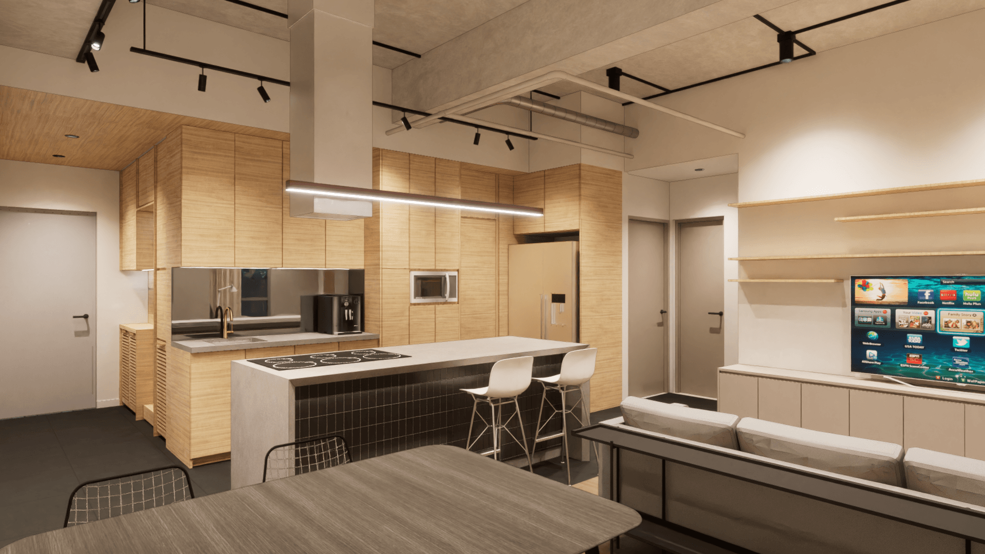 Vantage Apartment • Jeff McDaniel Architects