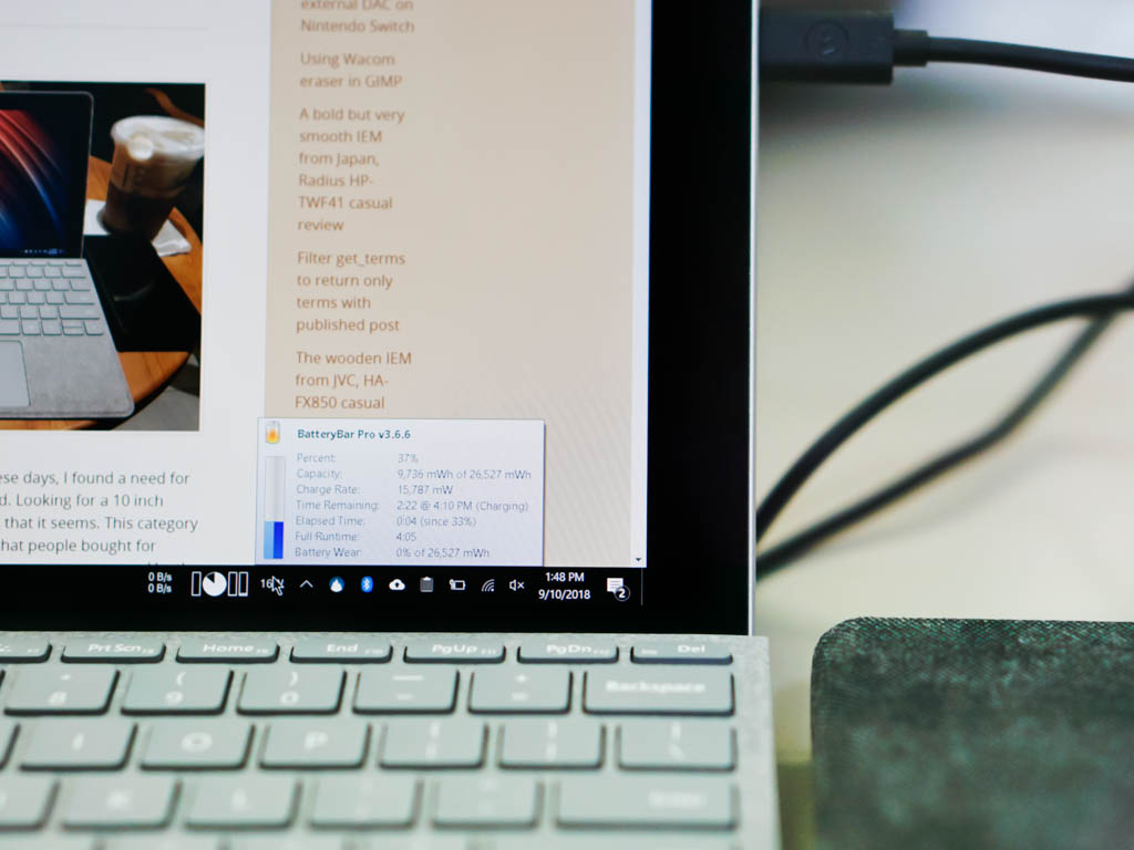 The perfect power bank for Surface Go, Mophie Powerstation USBC XXL