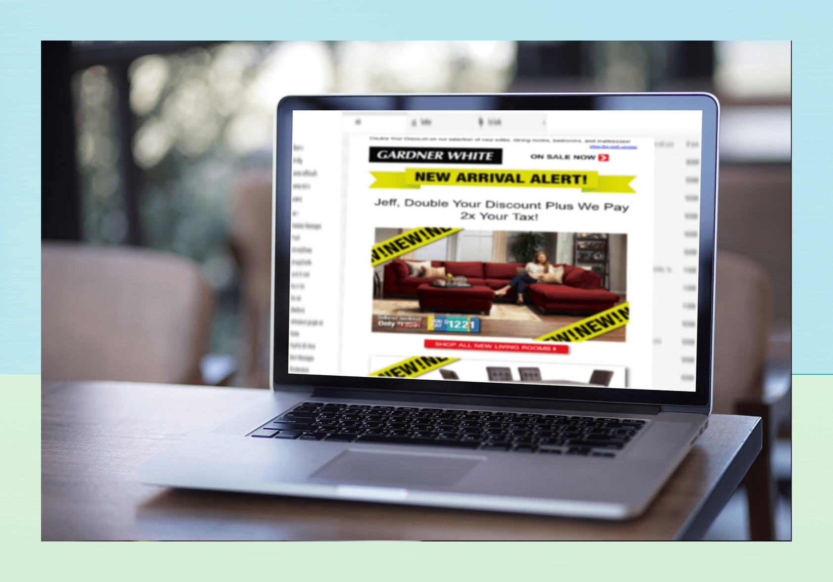 Gardner White Furniture Emails Create. Believe. Achieve.