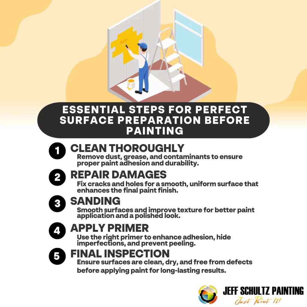 Top Surface Preparation Techniques for a Flawless Paint Job