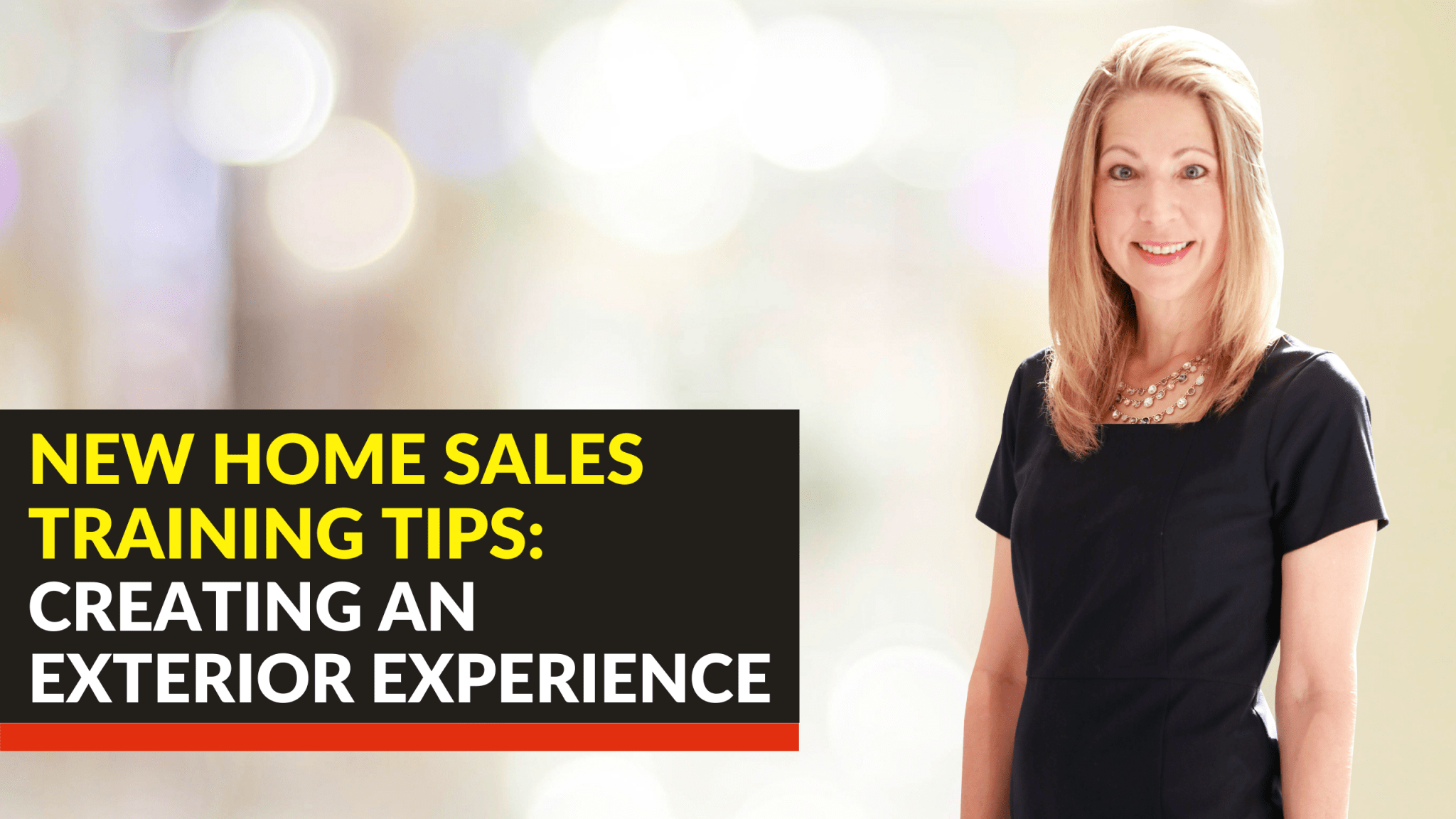 New Home Sales Training Tips Creating an Exterior Experience Jeff Shore