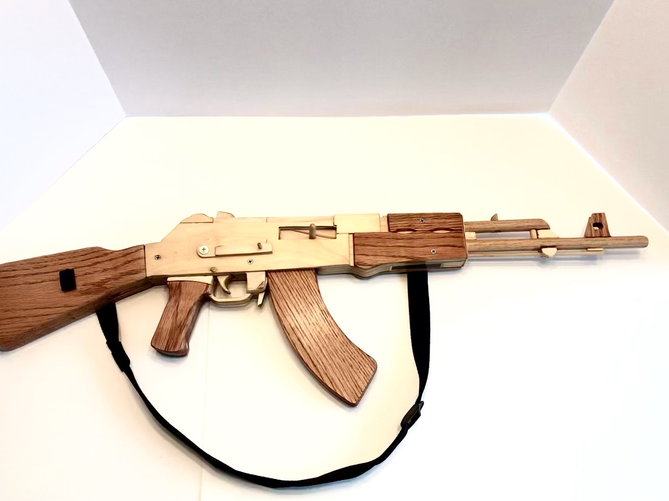 AK 47 Rubber Band Rifle Jeff’s Pretty Good Toys Jeff’s Pretty Good