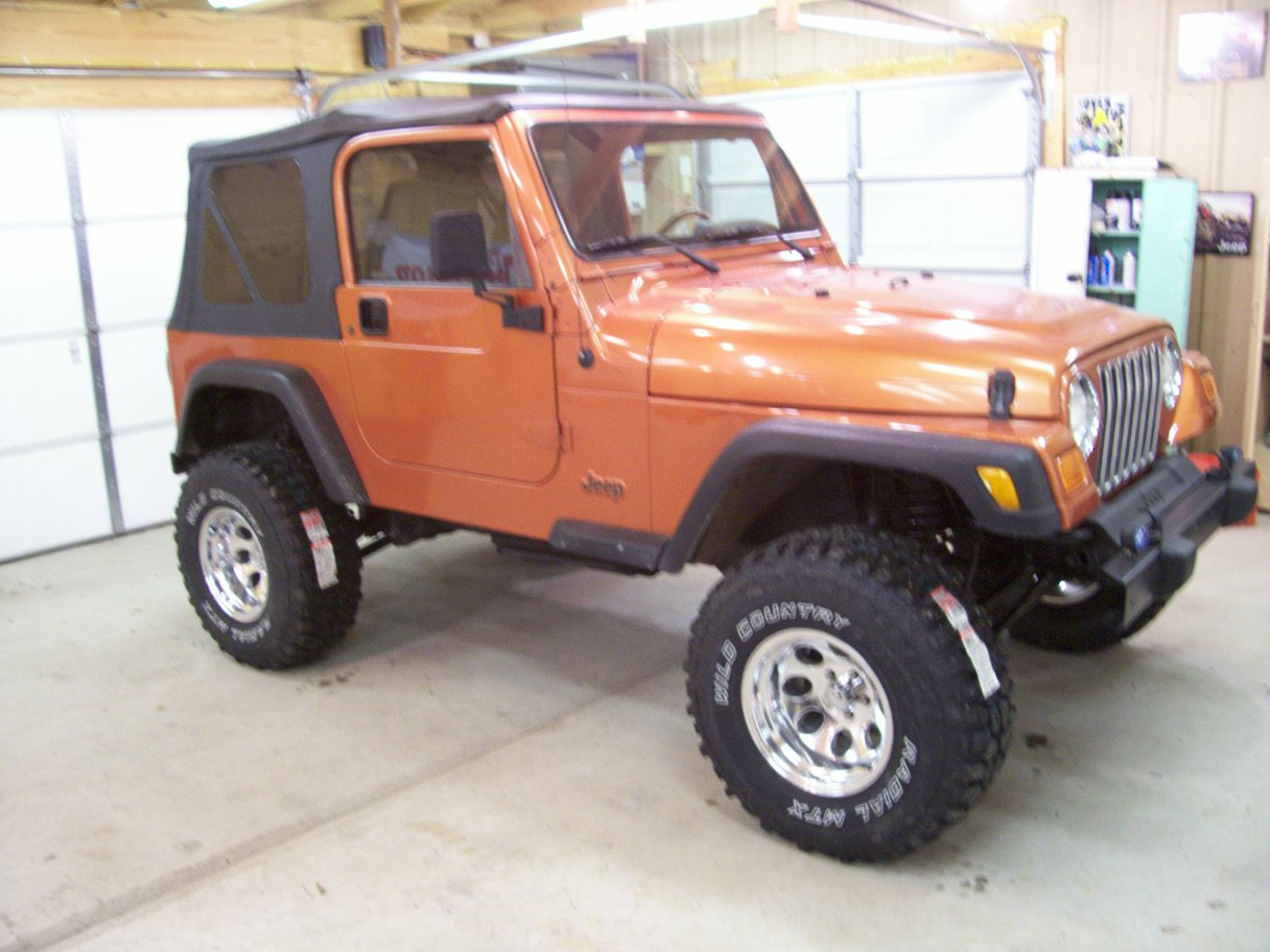 Burnt orange jeep for sale