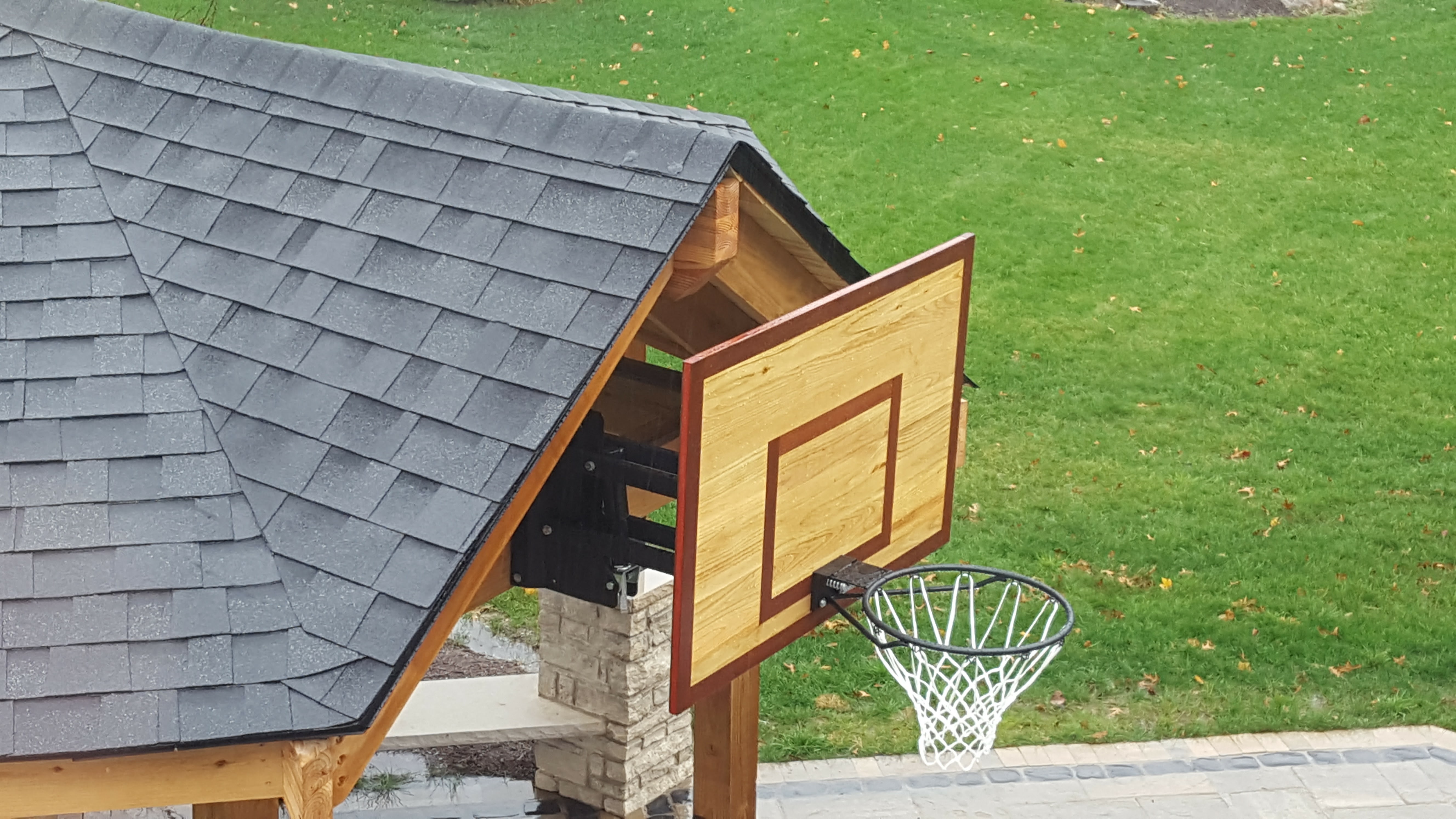 Backyard Patio Structure: Basketball Goal – Jeff Staley