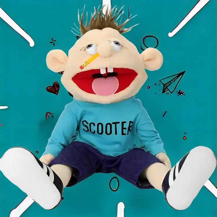 Scooter Puppet Your Ticket to Laughter & Adventure! Jeffy Dolls