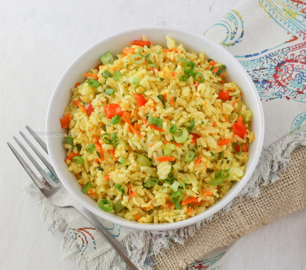 FESTIVE RICE Jehan Can Cook