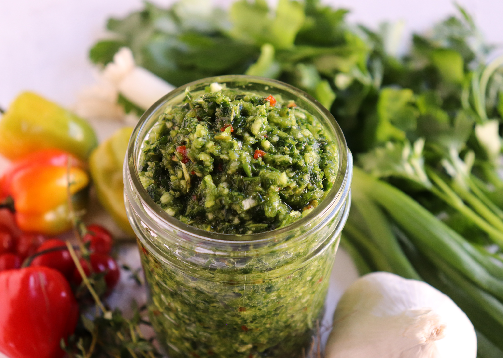 CARIBBEAN GREEN SEASONING Jehan Can Cook