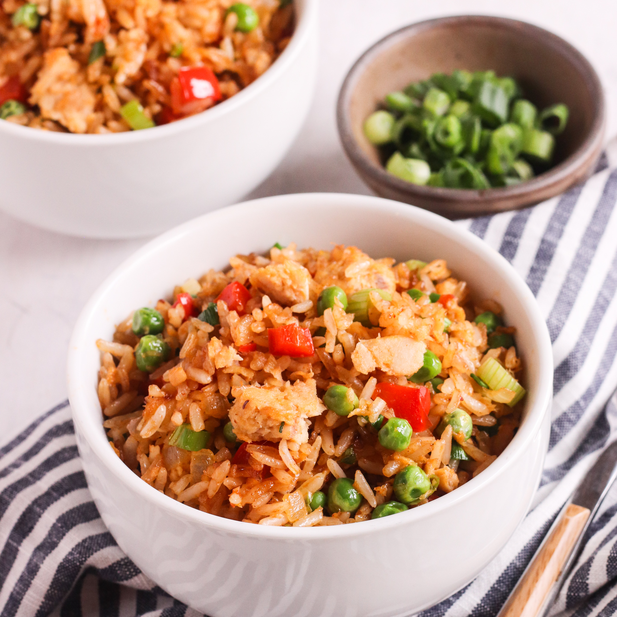 Salmon Fried Rice Jehan Can Cook