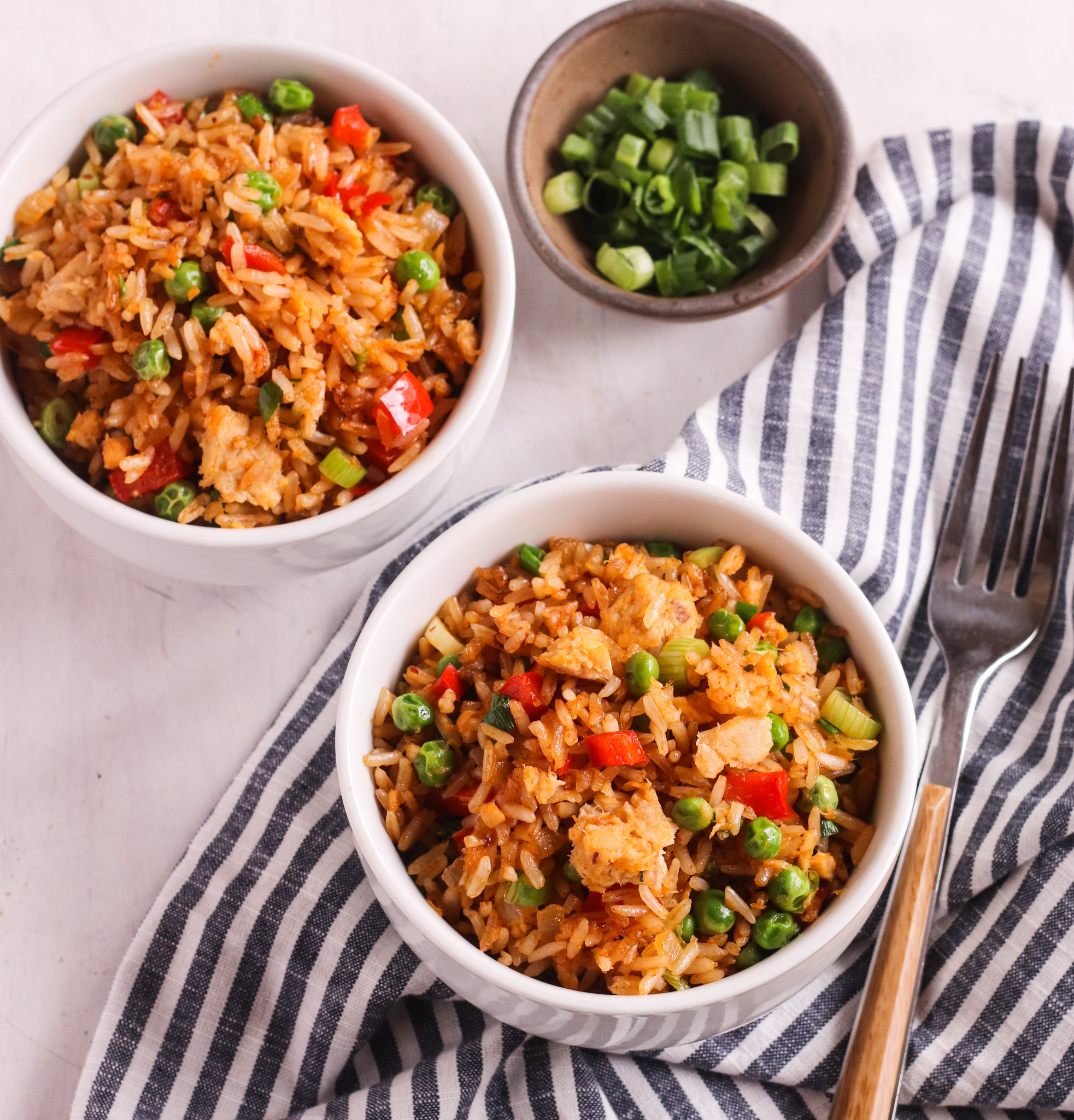 Salmon Fried Rice Jehan Can Cook