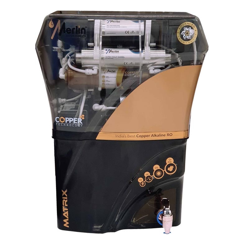 Merlin Matrix Copper Water Purifier With Efficient Quality