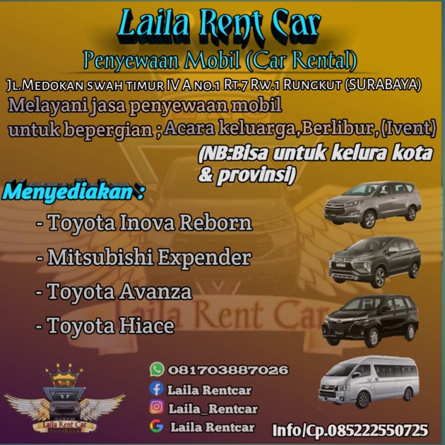 27 Rental Mobil Terbaik Di Surabaya Rp193.000 Daftar Harga