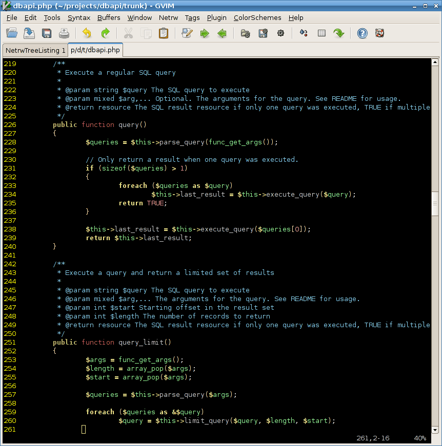 My list of musthave vim scripts Lone Wolves Web, game, and open