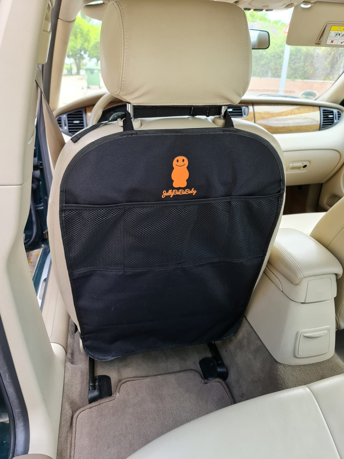 JELLYBABABABY Kick Mat Car Seat Protector x 2 JellyBabaBaby