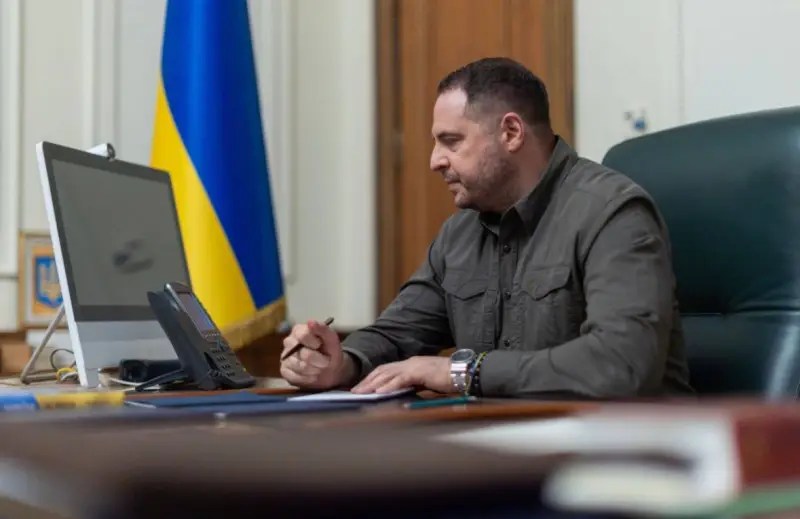 Zelensky's office chief ready for talks with Russia, but only with