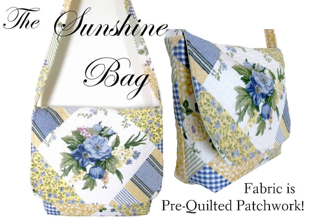 Patchwork Sunshine Purse / Tote Bag Kit