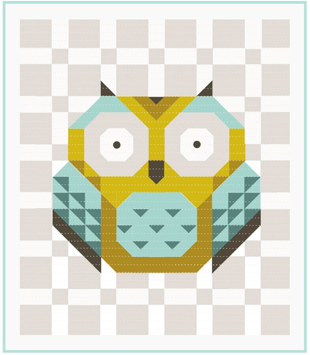 Little Owl Quilt Kit Jelly Rolls 2 Go