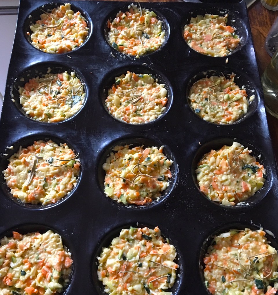 Galettes de légumes cuisson au four – Je mange donc je vis