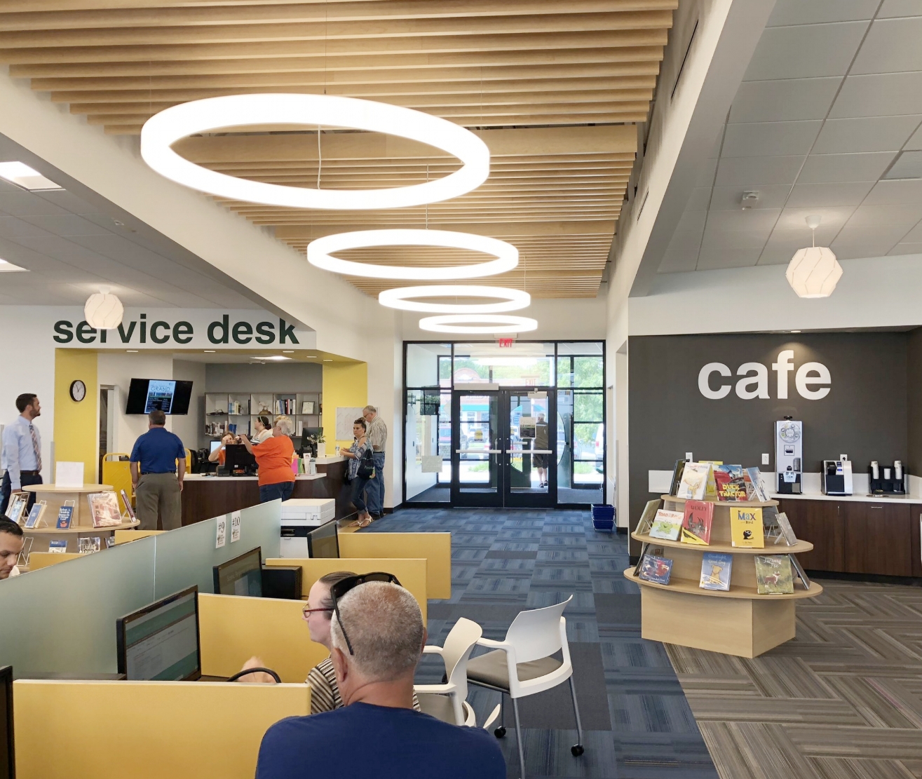 SULLIVAN'S NEW LIBRARY OPENS JEMA