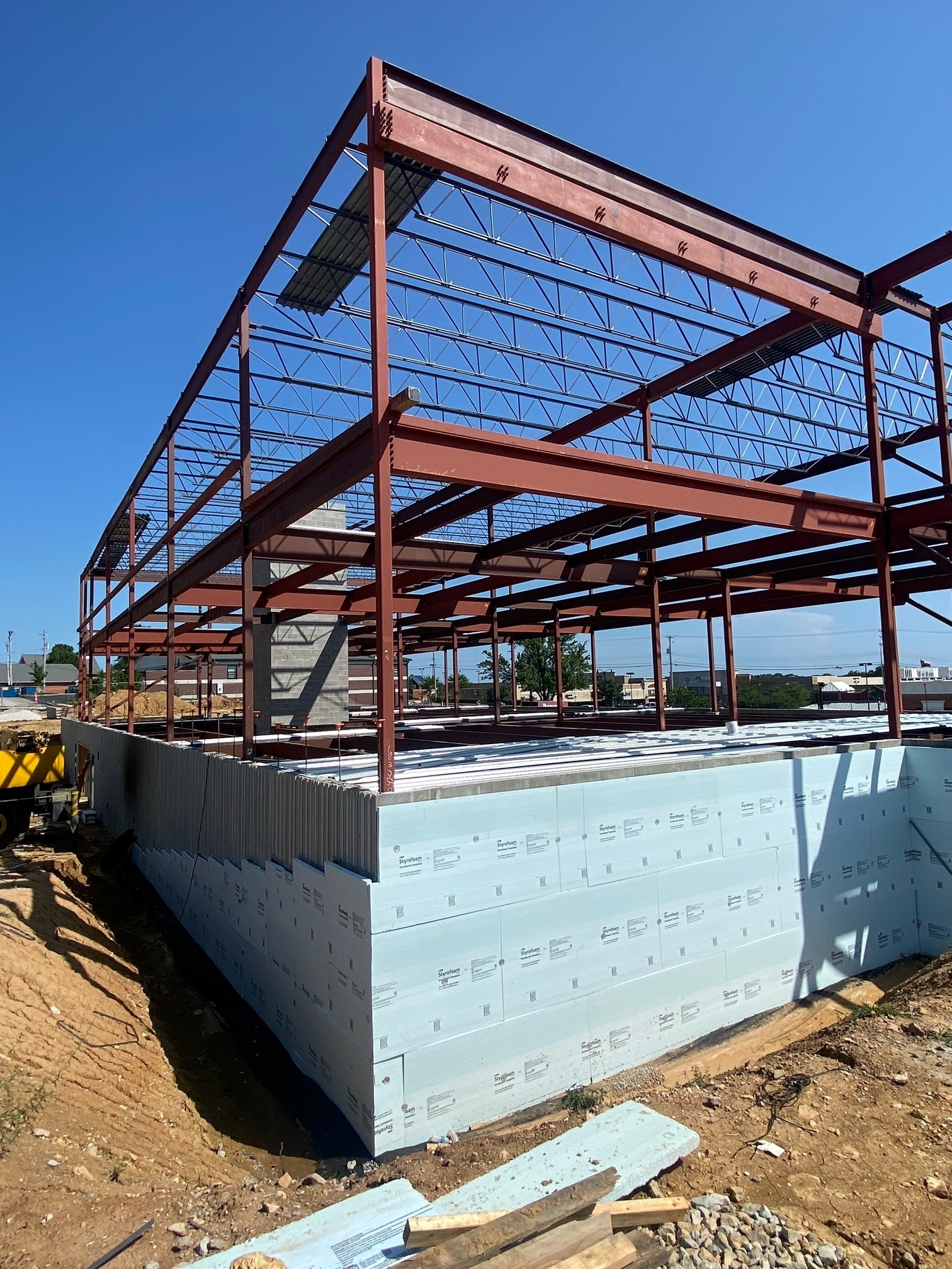 Ballwin Police Station Tops Out JEMA