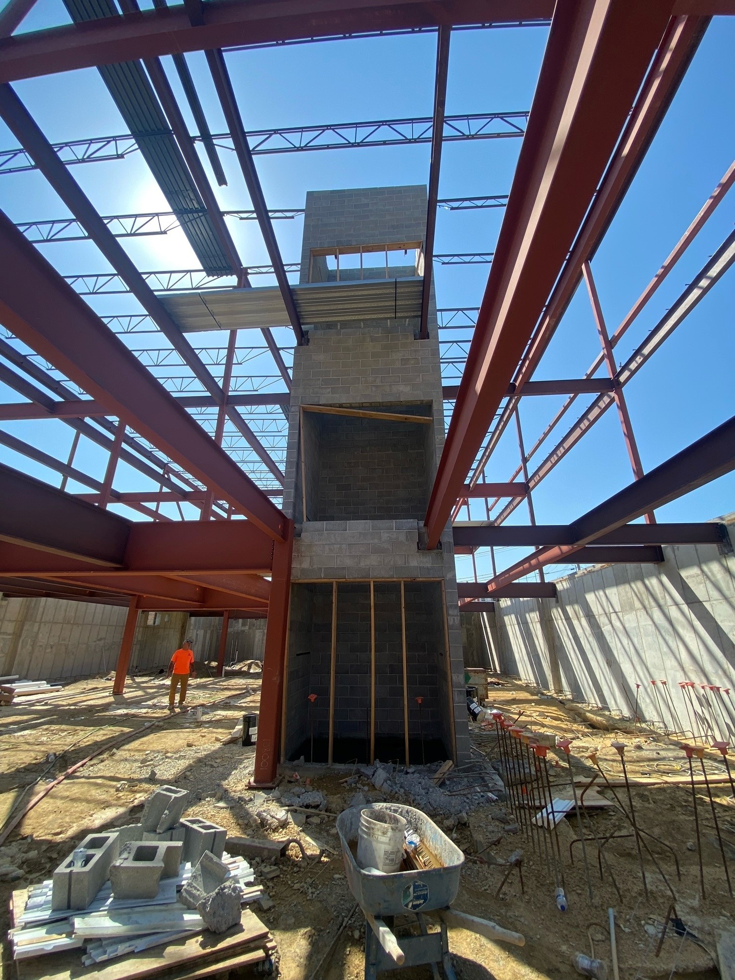 Ballwin Police Station Tops Out JEMA