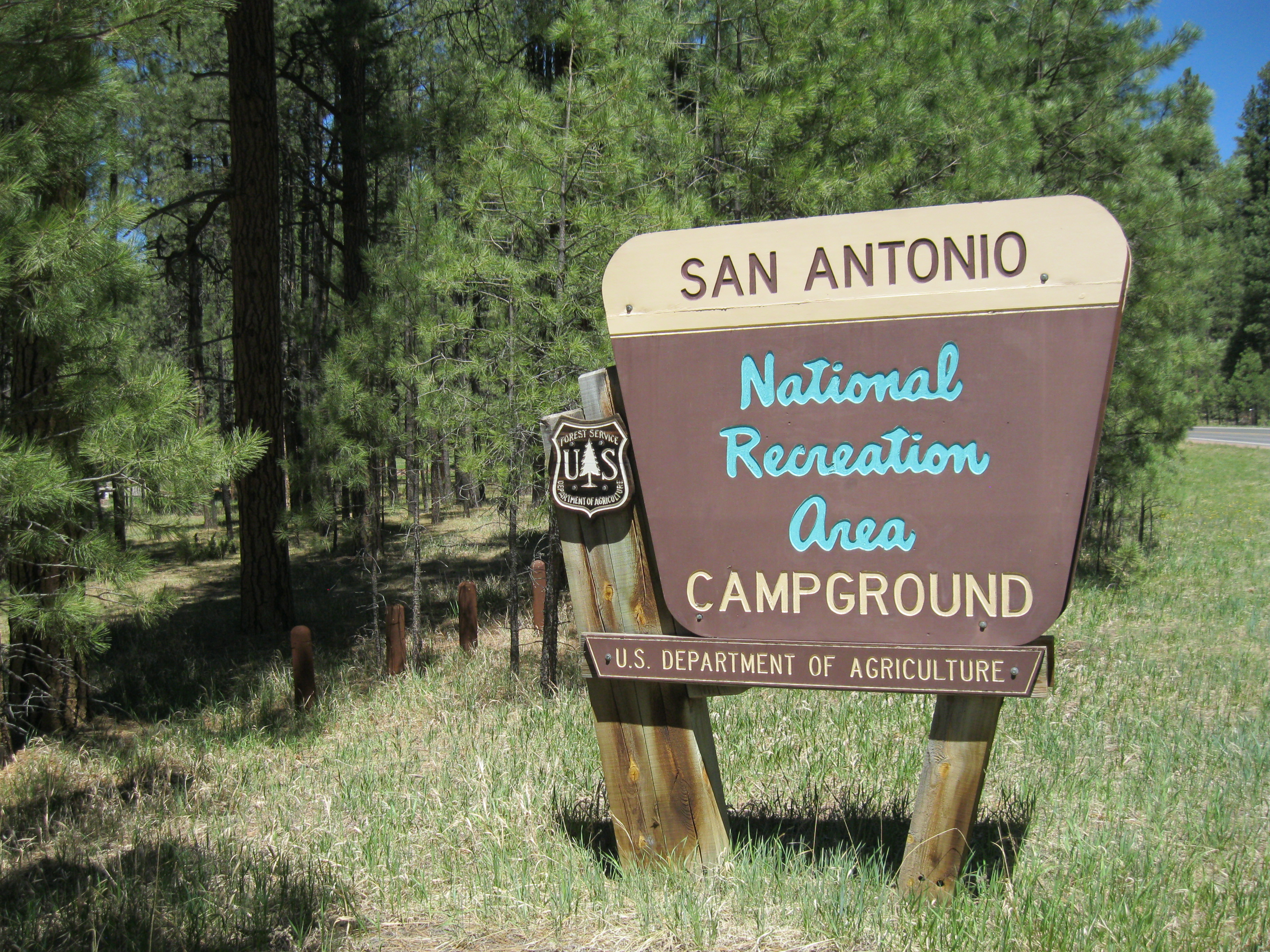 Forest Road 376 Jemez Camping
