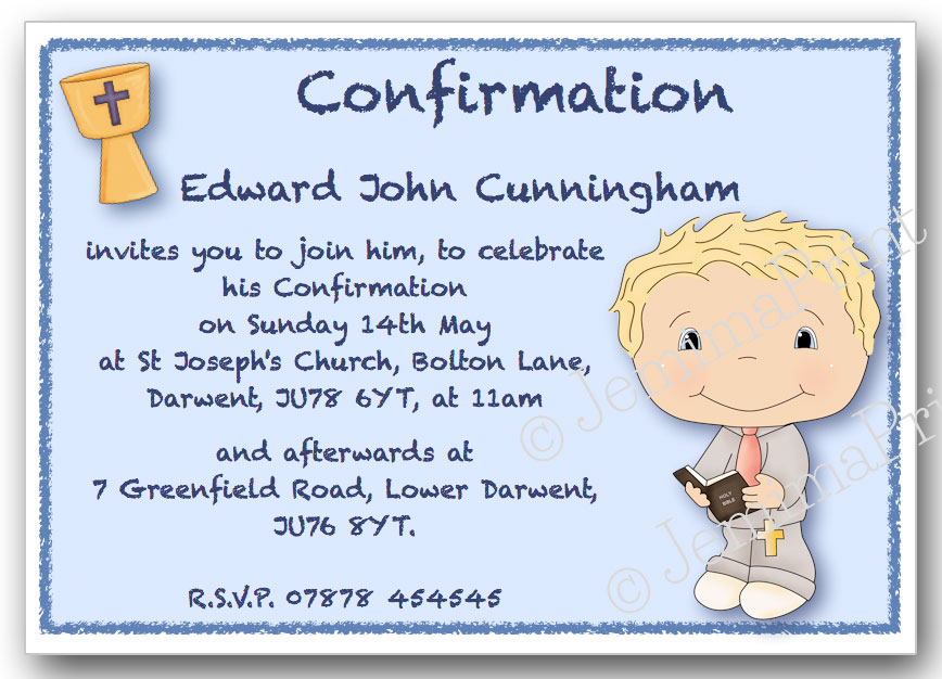 ConfirmationBoy2top Jemima Print