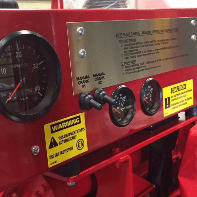 Fire Pump service maintenance repairs overhaul of rotating and