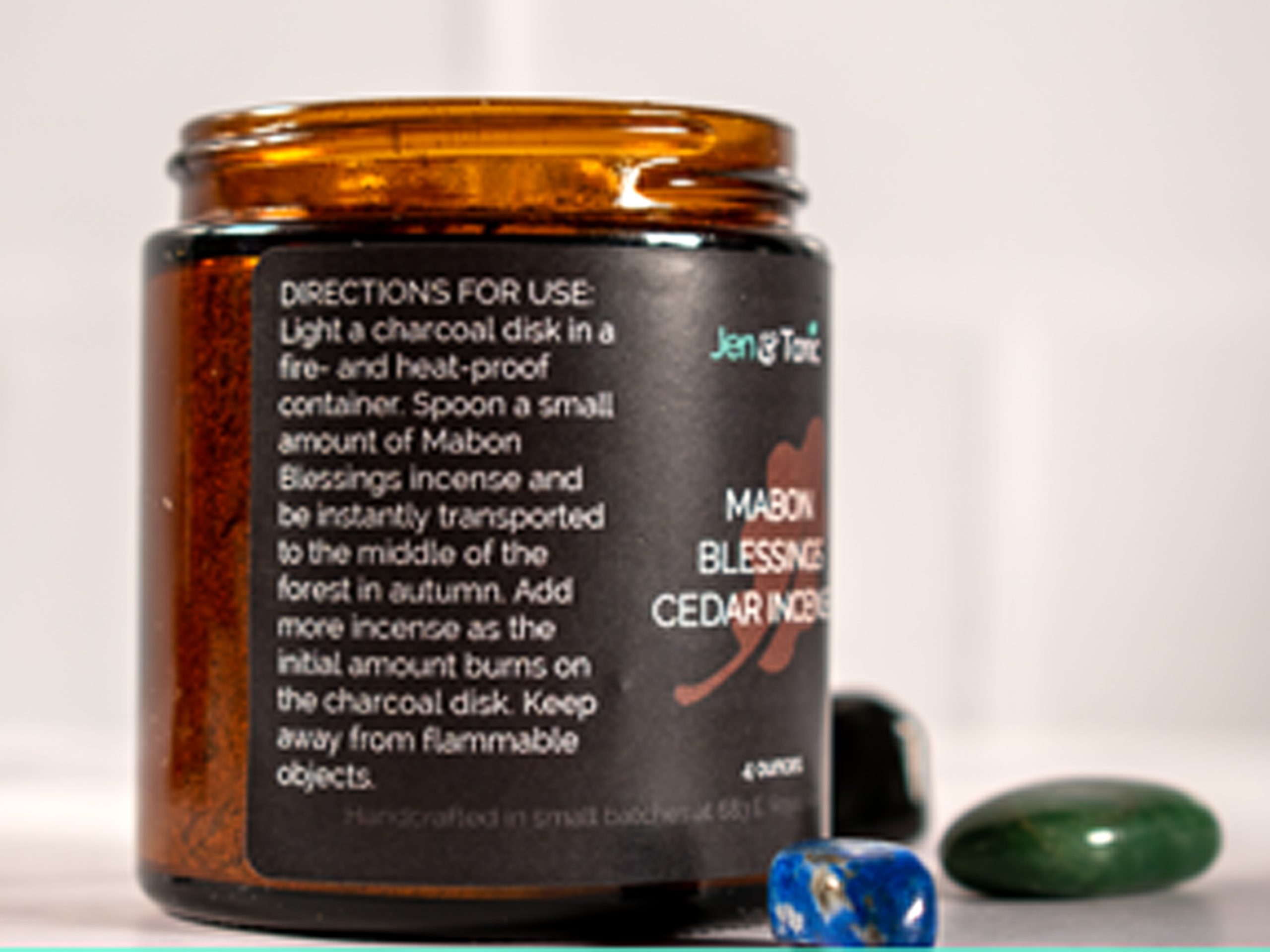 Mabon Blessings Cedar Incense Jen & Tonic