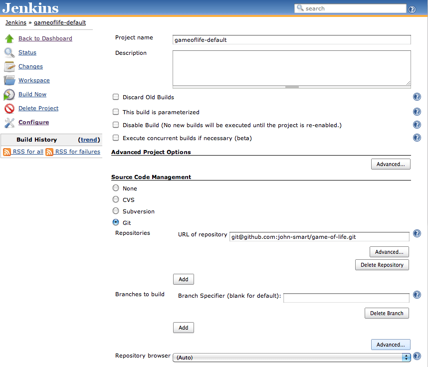2.5. Your First Jenkins Build Job