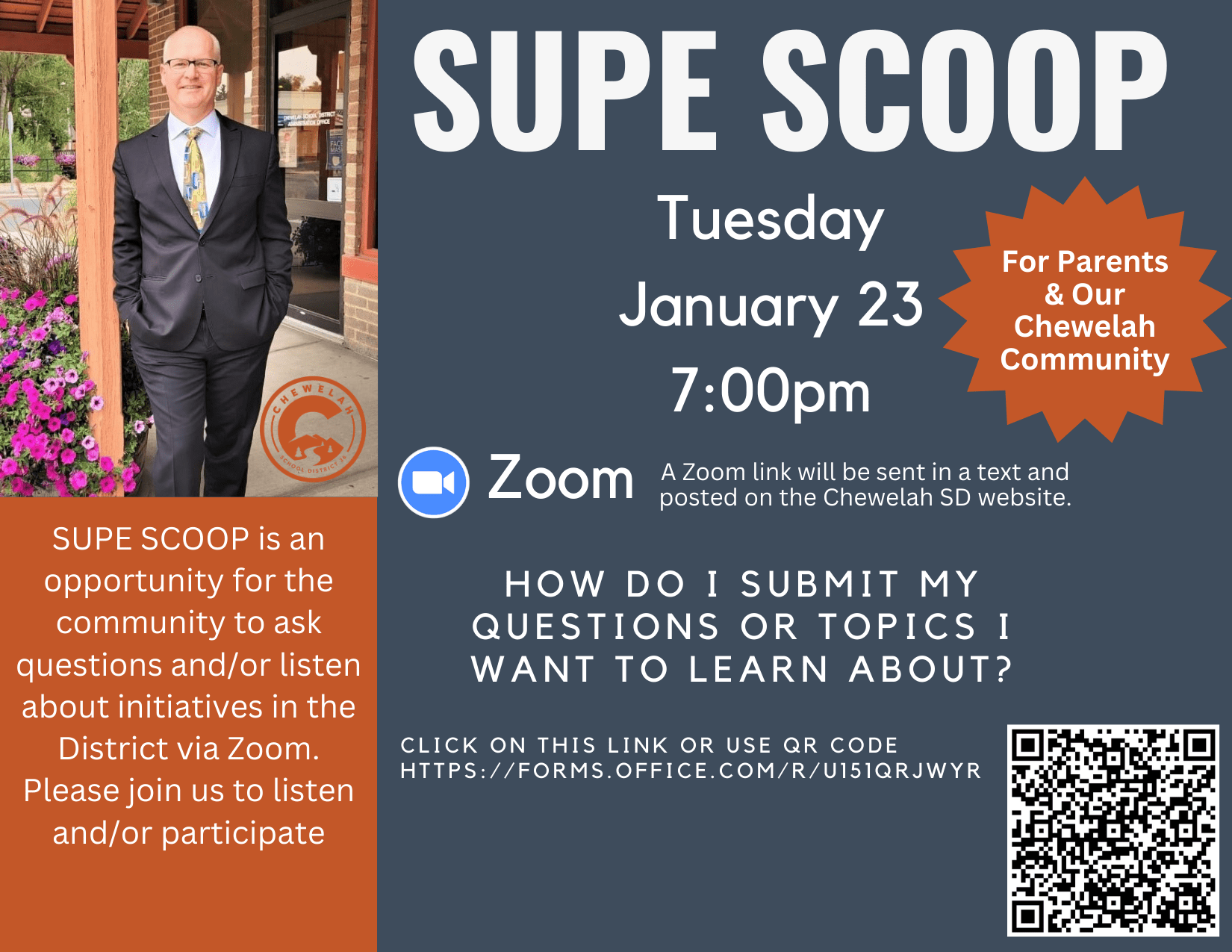 Community Supe Scoop Jenkins JR/SR High