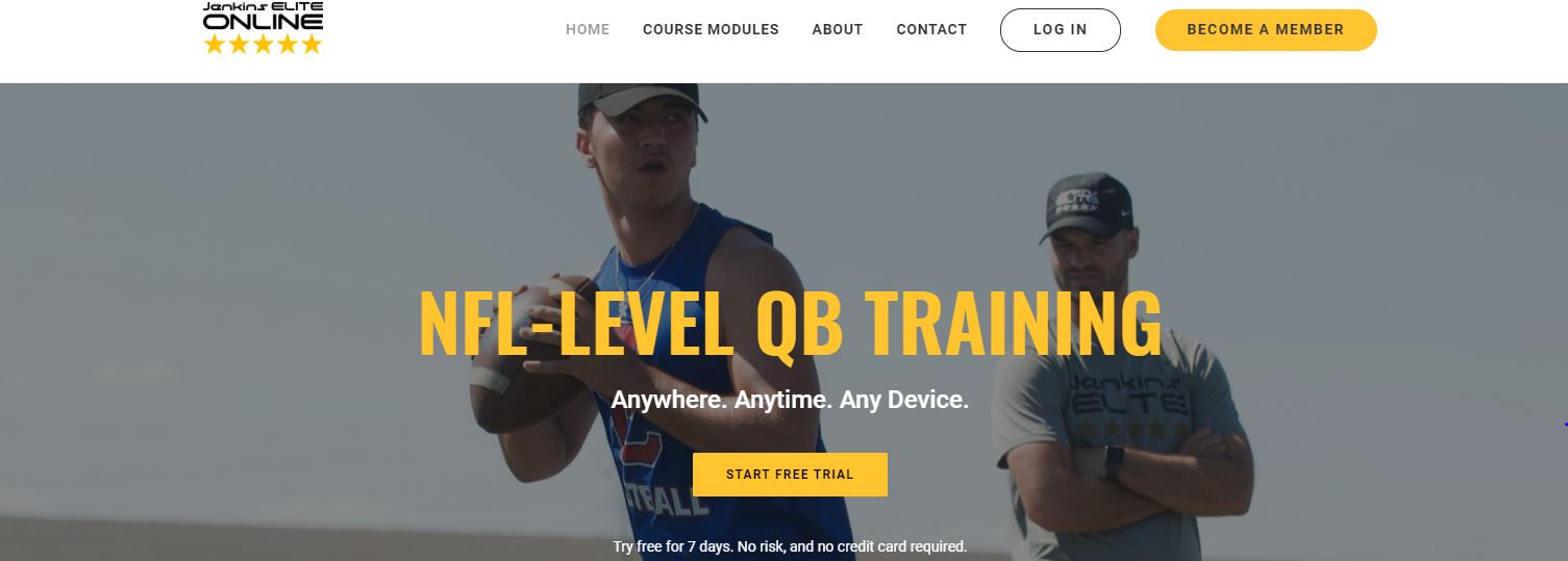 Online Quarterback Training I World Class QB Training at your Fingertips