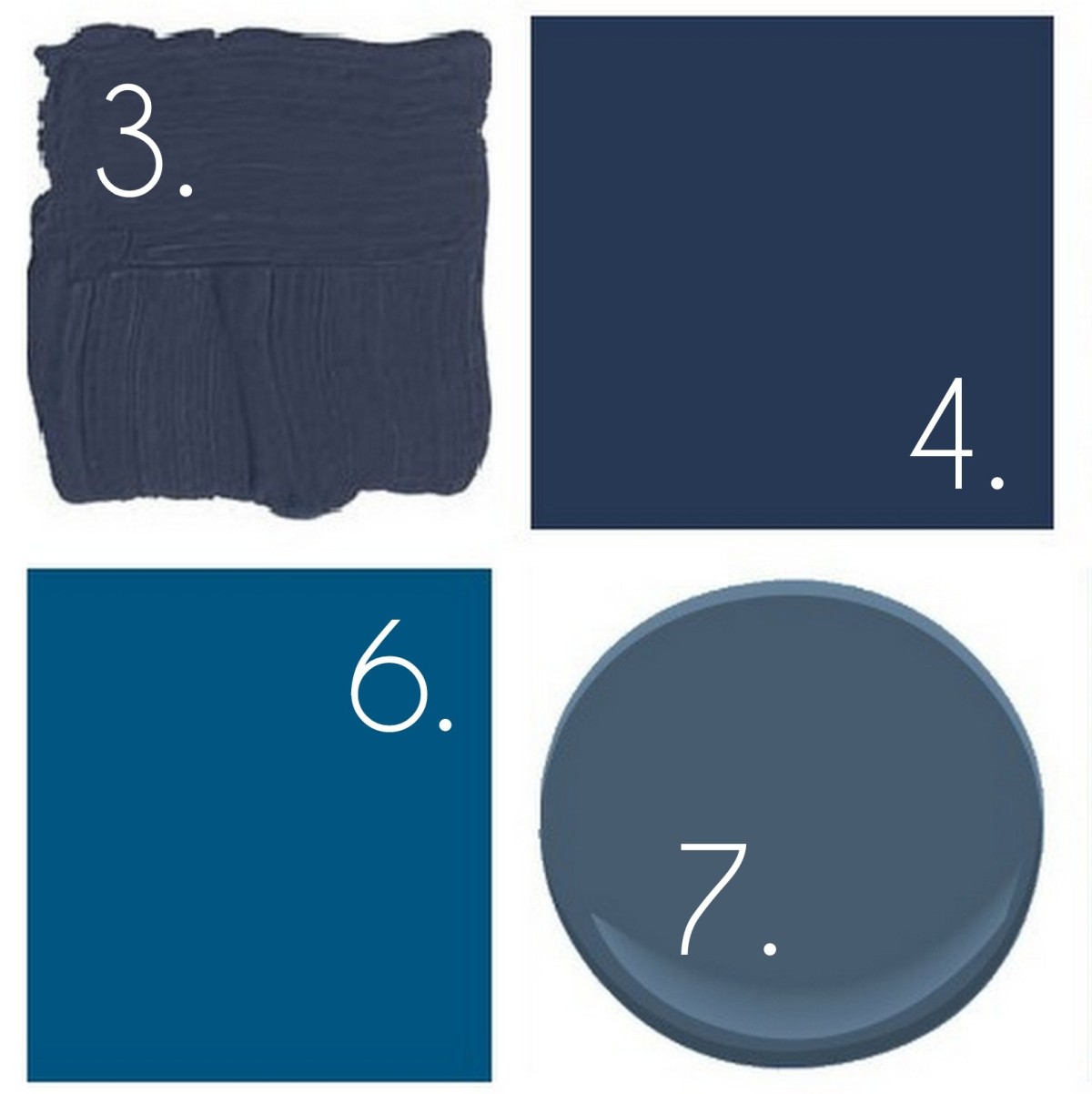 Top Paint Picks for Navy Blue Walls Jenna Burger Design LLC