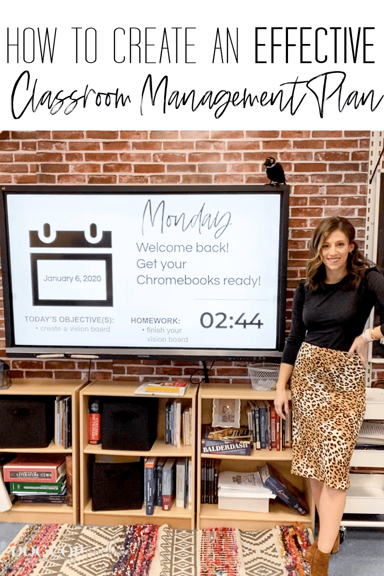 If you're a secondary pre-service teacher, a newbie hire, or a veteran teacher, check out this post that helps you create a simple, yet effective classroom management plan in your middle school or high school classroom. You'll find tips, strategies, activities, and ideas to create a proactive and positive behavior plan that prevents problems before they start. #iteachhighschool #iteachmiddleschool #secondaryteacher