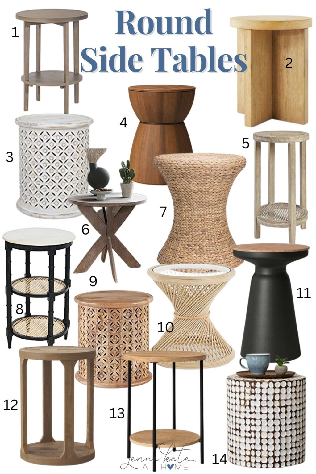 22 Side Table Ideas For Your Living Room Jenna Kate at Home