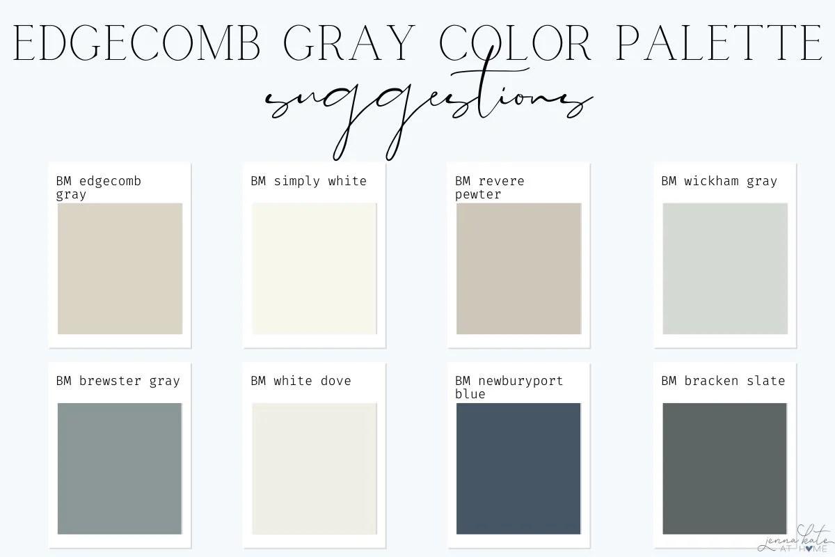 Benjamin Moore Gray Jenna Kate at Home