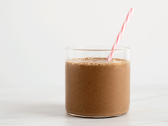 chocolate peanut butter oatmeal smoothie banana free