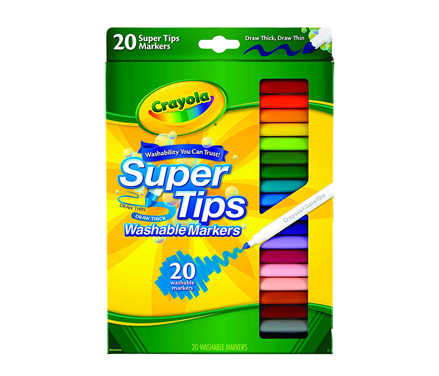 Crayola Super Tip Markers Jennie's Letters
