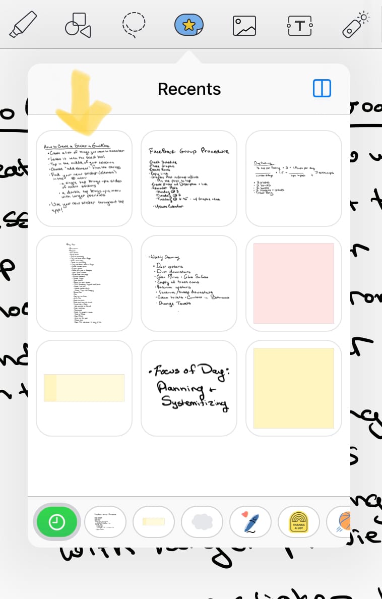 How to Create a Sticker in GoodNotes Jennifer A Douglas