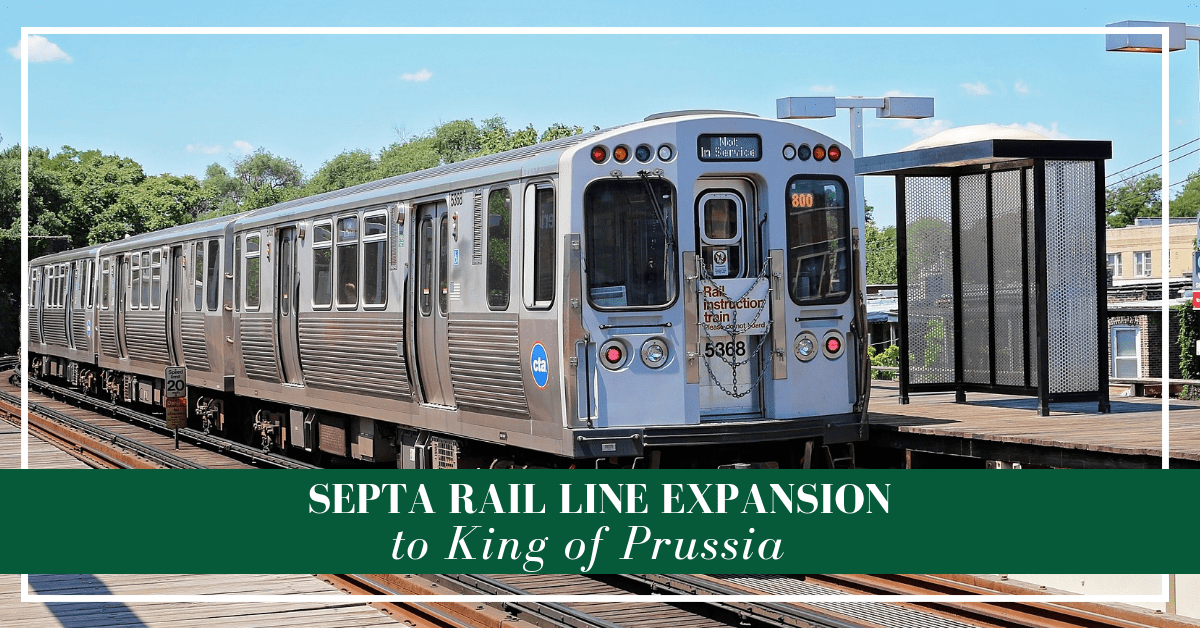 Train to King of Prussia Main Line Real Estate Jennifer LeBow, Realtor
