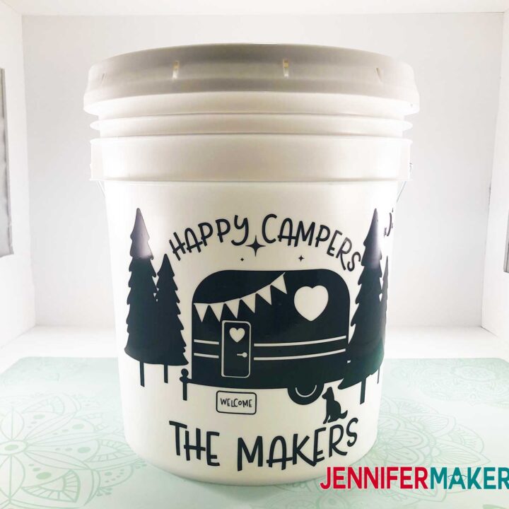 How to Make a Camping Light Bucket Quick and Easy! Jennifer Maker