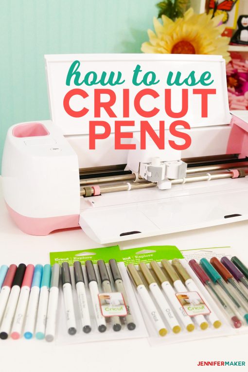 Cricut Writing and Pen Tutorial Tips and Tricks
