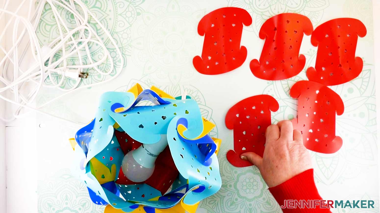 DIY Puzzle Lamp Let's Make a Fun IQ Lamp! Jennifer Maker