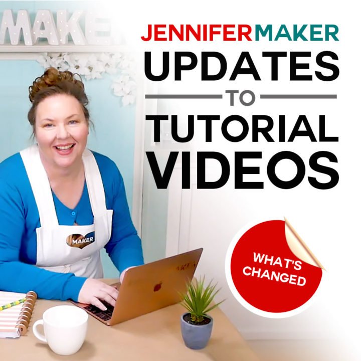 JenniferMaker Updates to Design Tutorial Videos Jennifer Maker