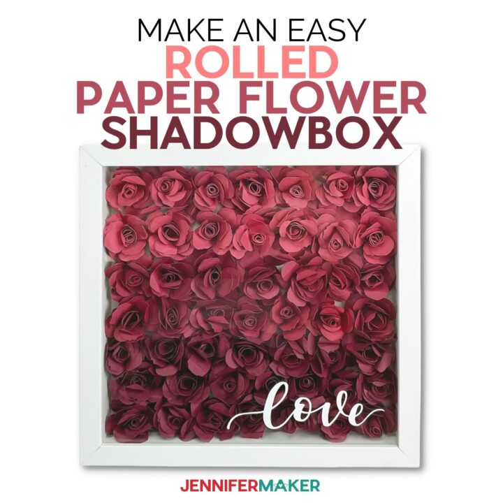 Rolled Paper Flower Shadow Box Best Flower Site