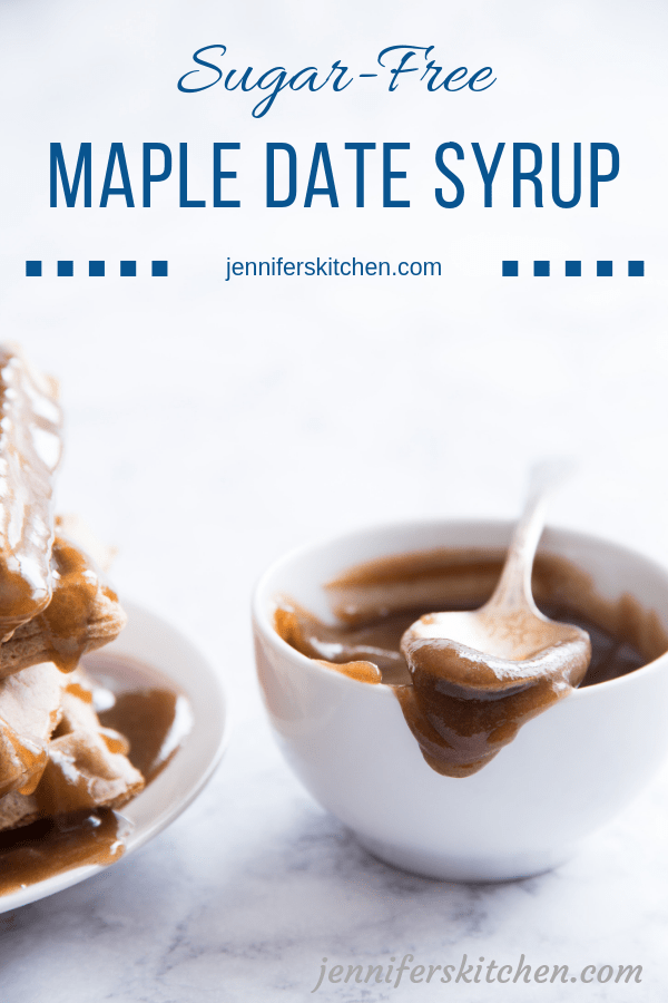 Maple Date Syrup JennifersKitchen