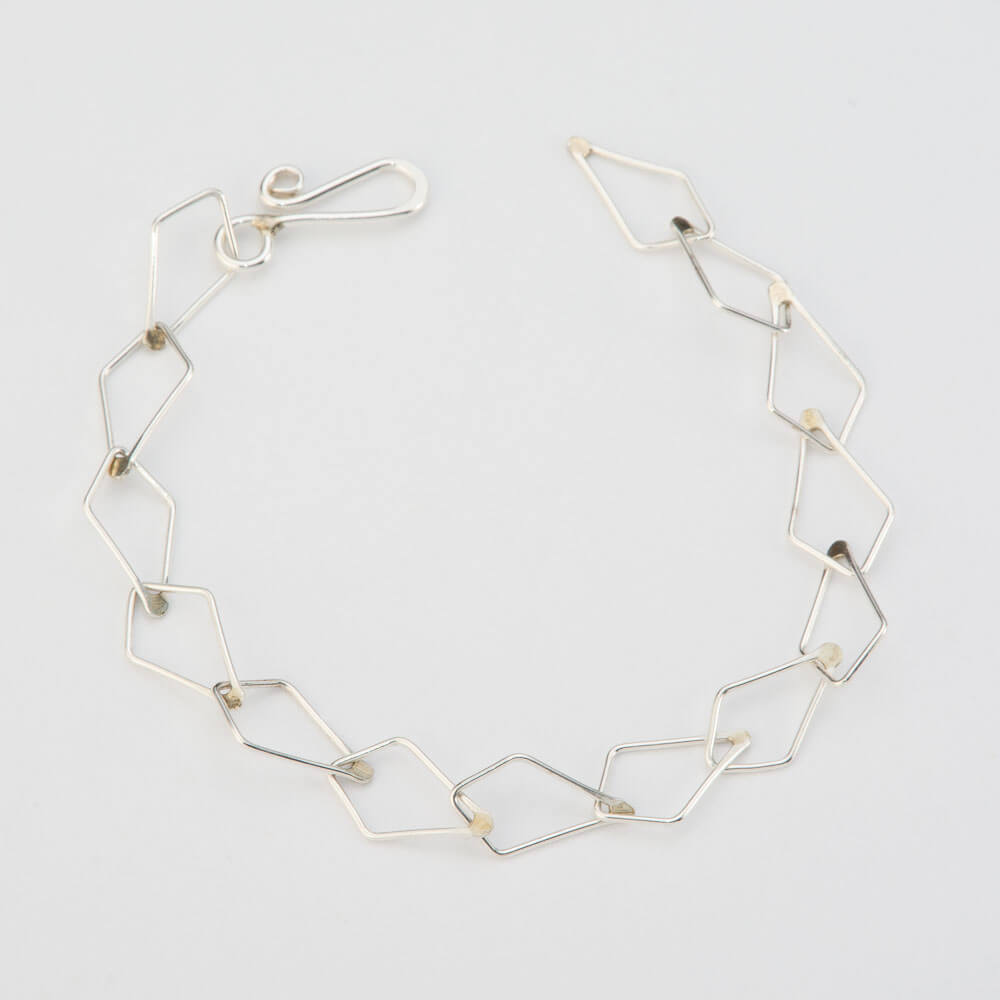 O52 Handmade Kite Shape Bracelet Jenni K Fine Handcrafted Jewelry