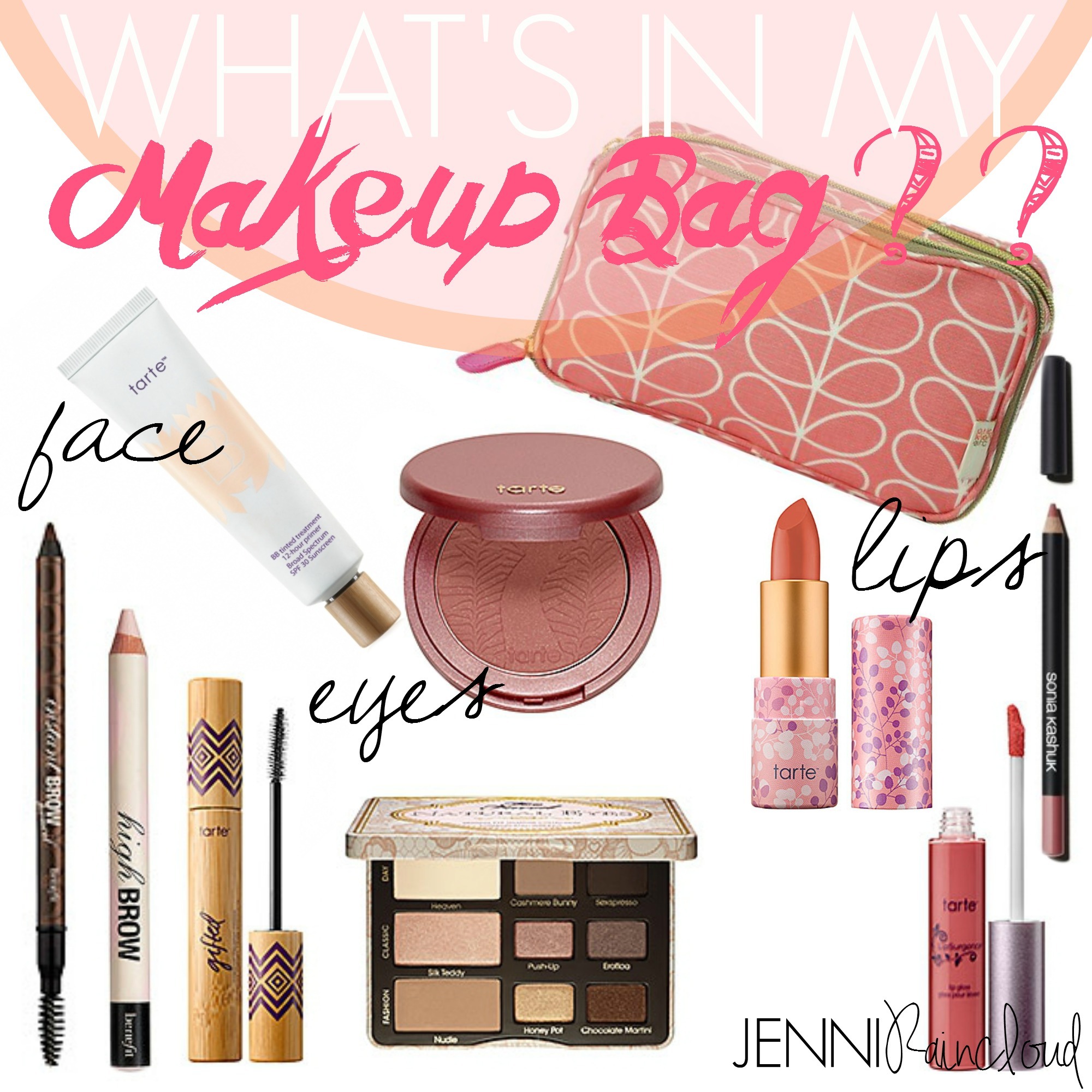 What's In My Natural Makeup Bag... Jenni Raincloud